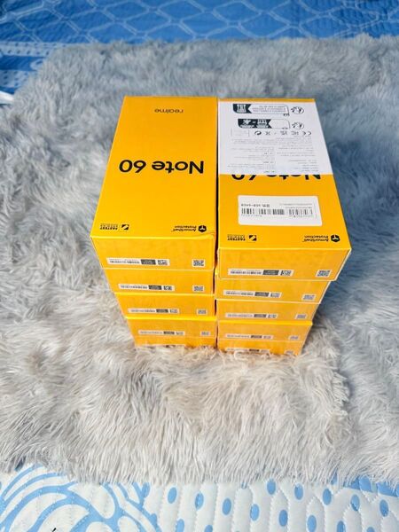 Realme Note 60 SIMフリー 3GB+64GB グローバルバージョン、4G LTE、Android 14 (10台)