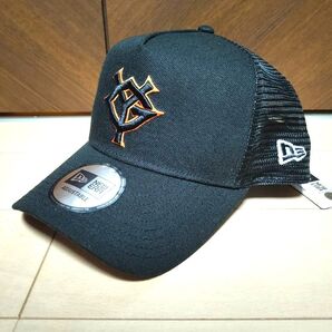 NEW ERA ジャイアンツ トラッカーキャップ ブラック×オレンジ 新品未使用品