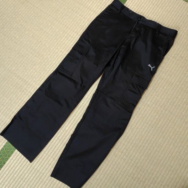 PUMA ゴルフ カーゴパンツ ブラック