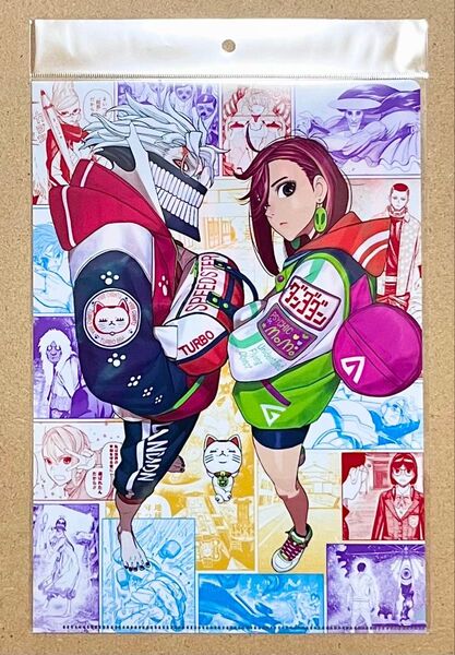 ダンダダン ゲンガテン クリアファイル メインビジュアル オカルン モモ