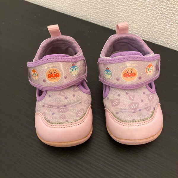 アンパンマン ベビーシューズ 12cm ピンク