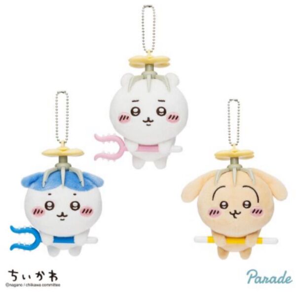 ちいかわ 討伐マスコット ちいかわ ハチワレ うさぎ フルコンプセット プライズ品