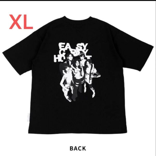 LeSserafim ルセラ EASY CRAZY HOT Tシャツ XLサイズ