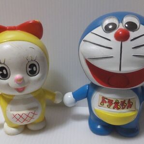 絶版 1979年 ドラえもん 1980年 ドラミちゃん ソフビ ポピー フィギュア