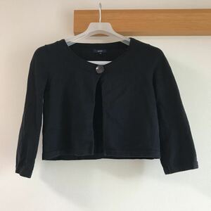 [ used ]ROPE Rope cotton bolero cardigan size M