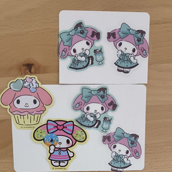 サンリオキャラクターズ ステッカー マイメロディ