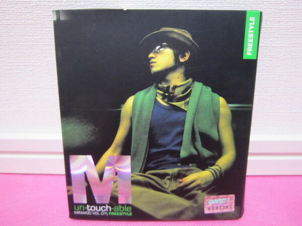 K-POP♪ M イ・ミヌ（SHINHWA 神話）1集「Un Touch Able : Freestyle」韓国盤CD ディスク傷無し良好！廃盤品！