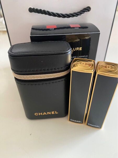 未使用品CHANEL限定★ルージュアリュールヴェルヴェットレ ペルル 2本セット