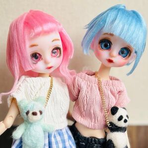 セリアドール カスタム ヘッド アイ 姉妹 双子 ペアセット
