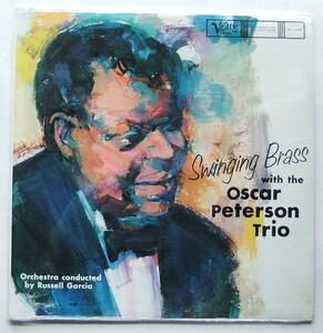 ◆ 未開封・希少 ◆ OSCAR PETERSON Trio / Swinging Brass ◆ Verve MGV-8364 (mono) ◆