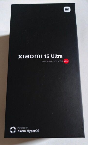 Xiaomi 15 Ultra 国内版 512GB シルバークローム BLU済