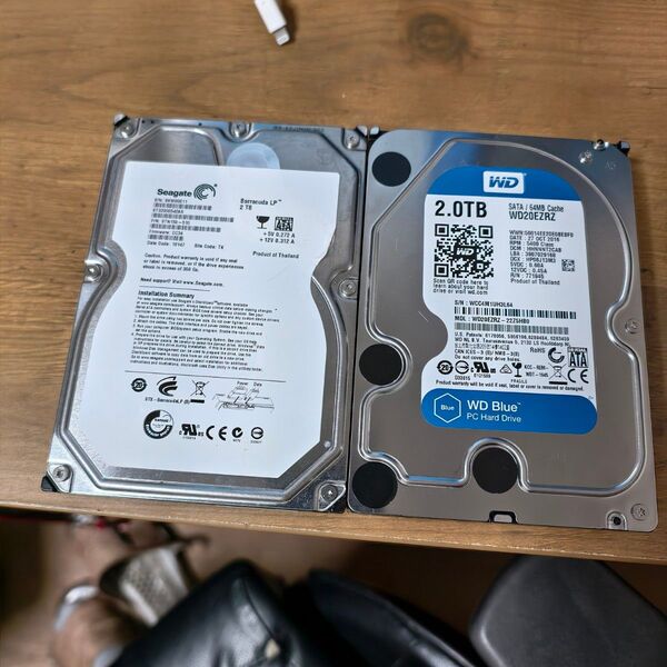 HDD 2T セット2 動作確認済みです