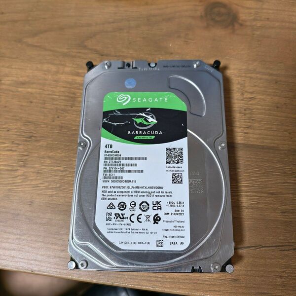 Seagate BarraCuda 4TB
