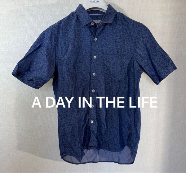 A DAY IN THE LIFE united arrows 半袖 シャツ【美品】Sサイズ