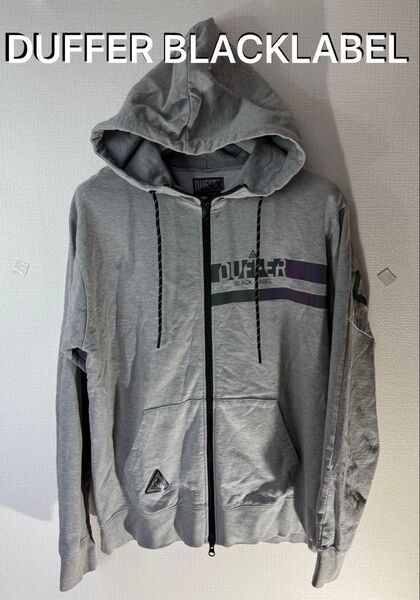 DUFFER BLACKLABEL CORDURA スウェットパーカー Lサイズ