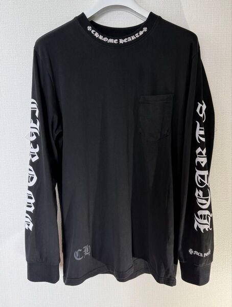 Chrome Hearts クロムハーツ ロングTシャツ XL ブラック色