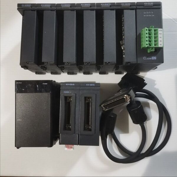 【中古】キーエンス KEYENCE KVシリーズ 各種ユニット 複数セット