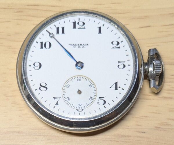 【ジャンク】WALTHAM ウォルサム 懐中時計 USA 手巻き