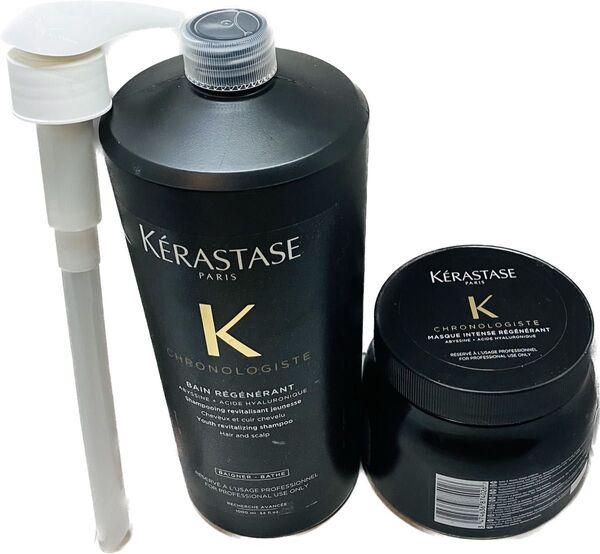 ケラスターゼ クロノロジスト R シャンプー 1000ml ポンプ付き / トリートメント 500ml 送料無料