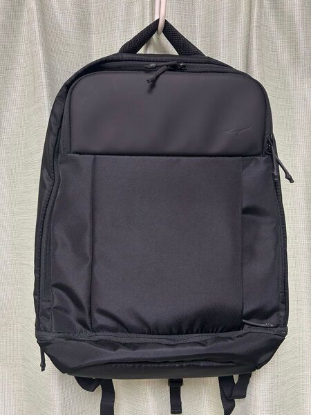 美品★ミズノ バックパック リュック 通勤 通学 スポーツ 野球 ソフトボール 収納多数 PC パソコン ビジネスリュック