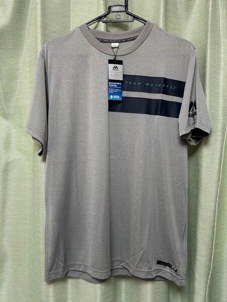 M 新品未使用★タグ付き★MAJESTIC マジェスティック 半袖Tシャツ 半袖シャツ 野球 ソフトボール アップシャツ Tシャツ