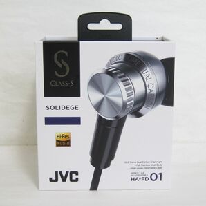 「JVC インナーイヤーヘッドホン HA-FD01」保証あり 中古 美品 ビクター イヤホン