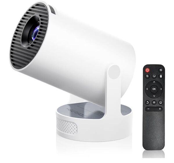 プロジェクター 家庭用 小型 短距離投影 27000LM 高輝度 天井投影 1080P Wi-Fi6 4K対応 大画面