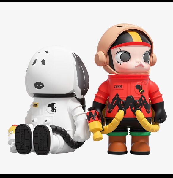 POP MART MEGA SPACE MOLLY ROYAL 100% Charlie Brown & Snoopy
