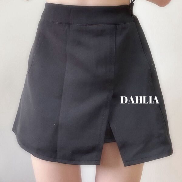 ダーリッチ Darich風ナロープリーツミニスカートワンホン韓国 プリーツスカート かわいい会社事務服 スカート 台形スカー