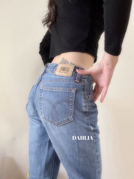 AZULBYMOUSSY 風フレアデニムローライズy2k