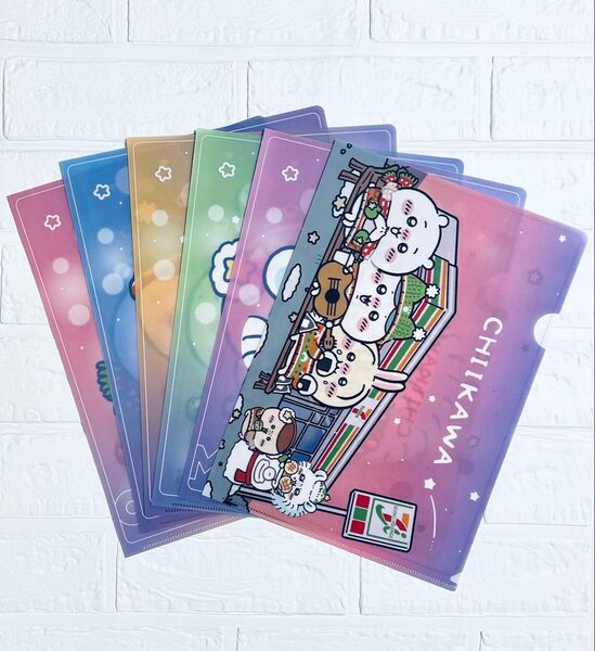 ちいかわ セブンイレブン限定 クリアファイル
