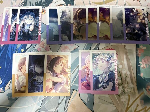 プロセカ エピカ まとめ売り 25時、ナイトコードで 宵崎奏 朝比奈まふゆ 東雲絵名 暁山瑞希