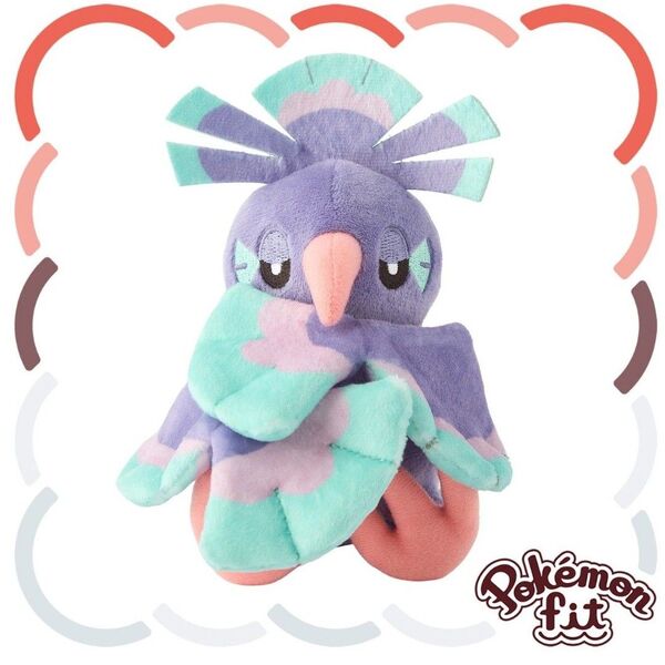 オドリドリ まいまいスタイル ポケモンセンター Pokmon fit 公式 正規品 マスコット ぬいぐるみ 任天堂 鳥