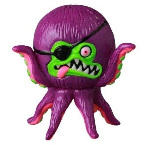 AHOY VAG ガチャ ガチャガチャ カプセルトイ フィギュア アートトイ タコ 蛸 猿 アーティストトイ カプセルトイ 眼帯