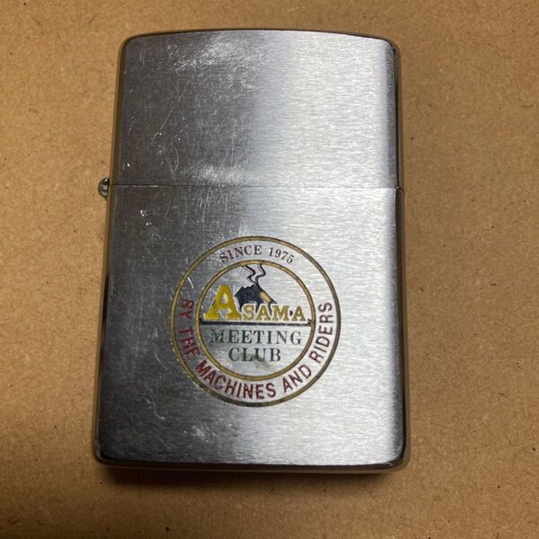 ZIPPO ジッポー ASAMA MEETING CLUB 浅間ミーティングクラブ エッチング ペイント 1980年