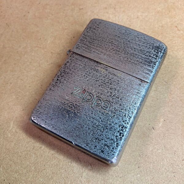 ZIPPO ジッポー オールド ハンマートーン 槌目 ロゴ LOGO 五面加工 1981年