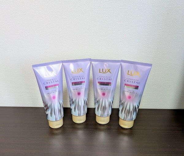 ラックス クリスタル カラーケア&リペア ヘアパック 180g×4本
