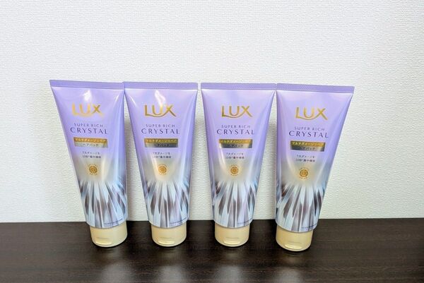 ラックス クリスタル マルチダメージリペア ヘアパック 180g×4本