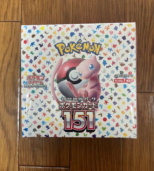 ポケモンカードゲーム ポケモンカード151 未開封 シュリンク付き1BOX 強化拡張パック ポケカ ポケモンカード