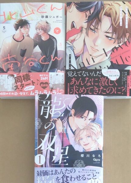 「龍の双星(1)」著者: 櫻川なろ 北山くんと南谷くん(5 アンチラバーズ・マインドバトル 淀川ゆお