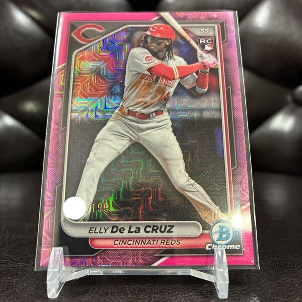 2024 Bowman Chrome Elly De La Cruz RC Mojo Refractor /199