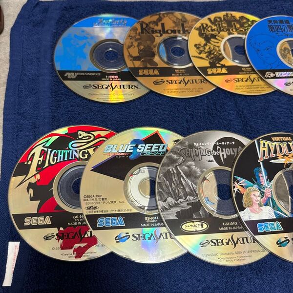 セガサターン ソフト 10本セット ディスクのみ SS