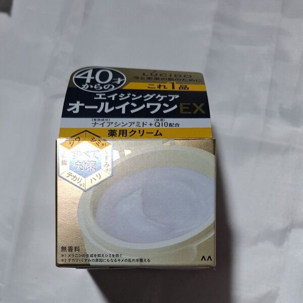 マンダム ルシード エイジング ケア オールインワンEX 90g(医薬部外品)未使用 メンズ 薬用クリーム
