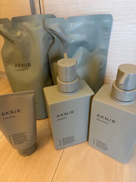 AKNIR アクニー 薬用ヘアシャンプー .トリートメント詰め替え 300ml 医薬部外品 ヘアパック
