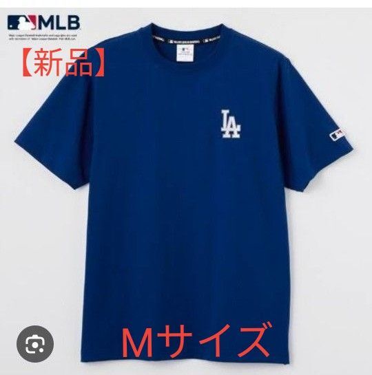 【新品】 MLB ドジャース メンズ M 半袖 Tシャツ 大谷翔平 山本由伸 メジャーリーグベースボール