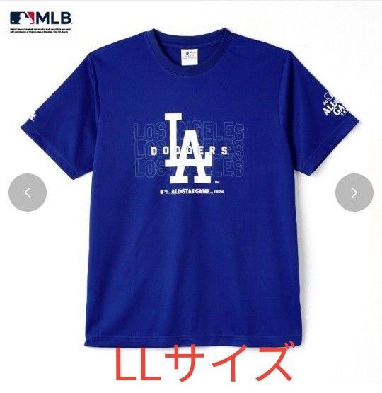 【新品 】MLB ドジャース メンズ LL Tシャツ 大谷翔平 MLB ドジャースブルー ロサンゼルス メジャーリーグ②