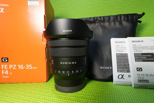 SONY FE PZ 16-35mm F4 G Eマウントレンズ