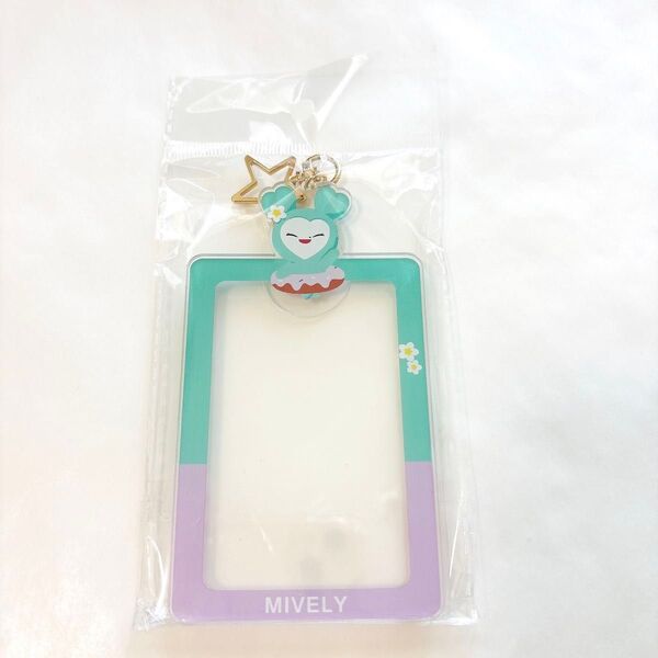 TWICE LOVELYS ラブリー トレカ 写真 ケース キーホルダー ミナ