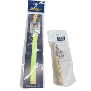 オリックスブルーウェーブ イチロー ストラップ キーホルダー 2個セット まとめ売り 平成 野球