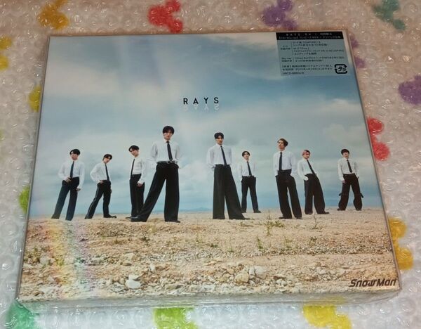 新品未開封 Snow Man アルバム RAYS S4 初回盤B CD+Blu-ray スノーマン ライブ グッズ